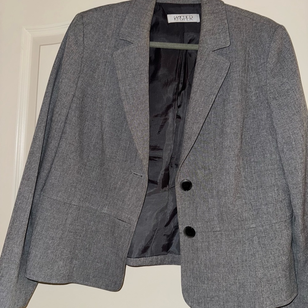 Kasper Light Gray Blazer